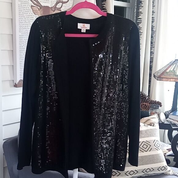 QUACKER Factory Cardigan sequined - Picture 3 of 7